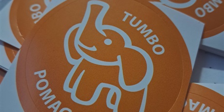 Powiększ grafikę: Tumbo pomaga- naklejki