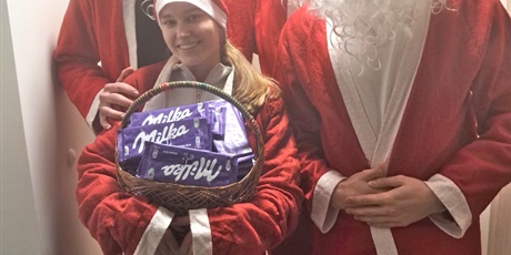 Mikołajki w bursie przy ul. Wyzwolenia