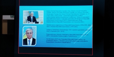 Prelekcja w budynku przy ul. Piramowicza