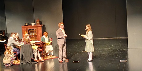 Powiększ grafikę: Wnętrze mieszkania, gdzie odbywały się tajne komplety i próby do sztuki