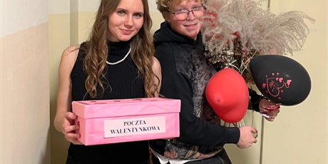 Powiększ grafikę: Przedstawiciele Samorządu Wychowanków Natalia Budzisz, Sebastian Schmidt 