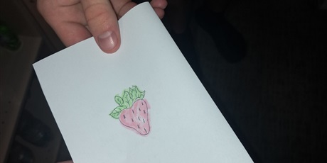 Powiększ grafikę: Karta walentynkowa przekazana przez SW